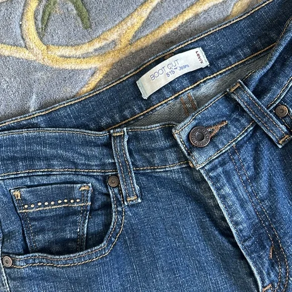 Levis‎ 515 Boot Cut Denim Jeans Size Small